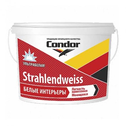 Краска моющаяся CONDOR Strahlendweiss  7,5 кг в Гомеле